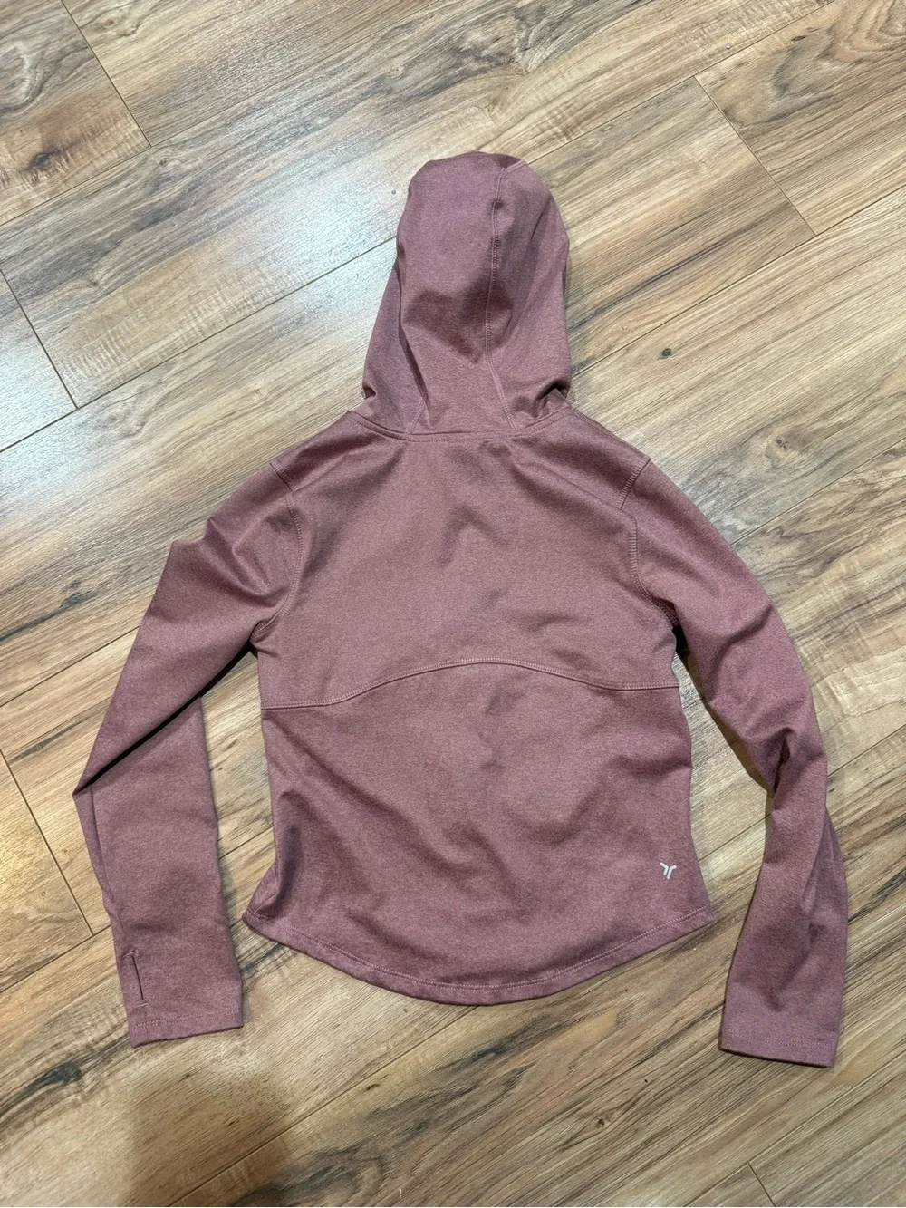 Girls Old Navy Mauve Zip-Up Hoodie Jacket